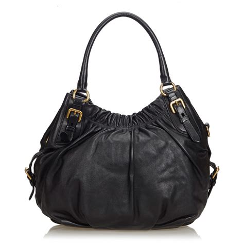 are all prada handbags leather|vintage prada handbag leather.